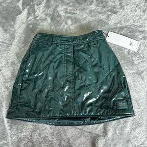ALO Puffer mini skirt